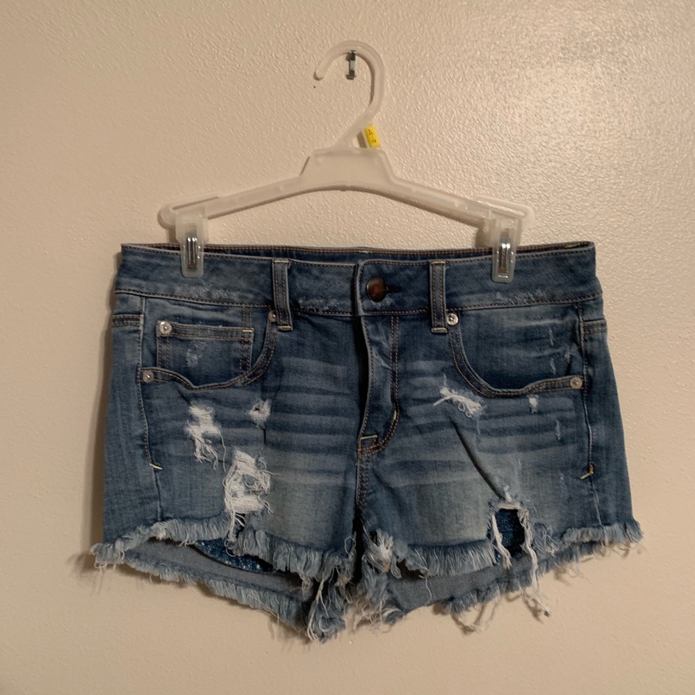 American eagle denim shorts